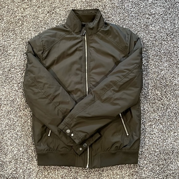 H&M Other - H&M Green Heavy Bomber Jacket - Medium